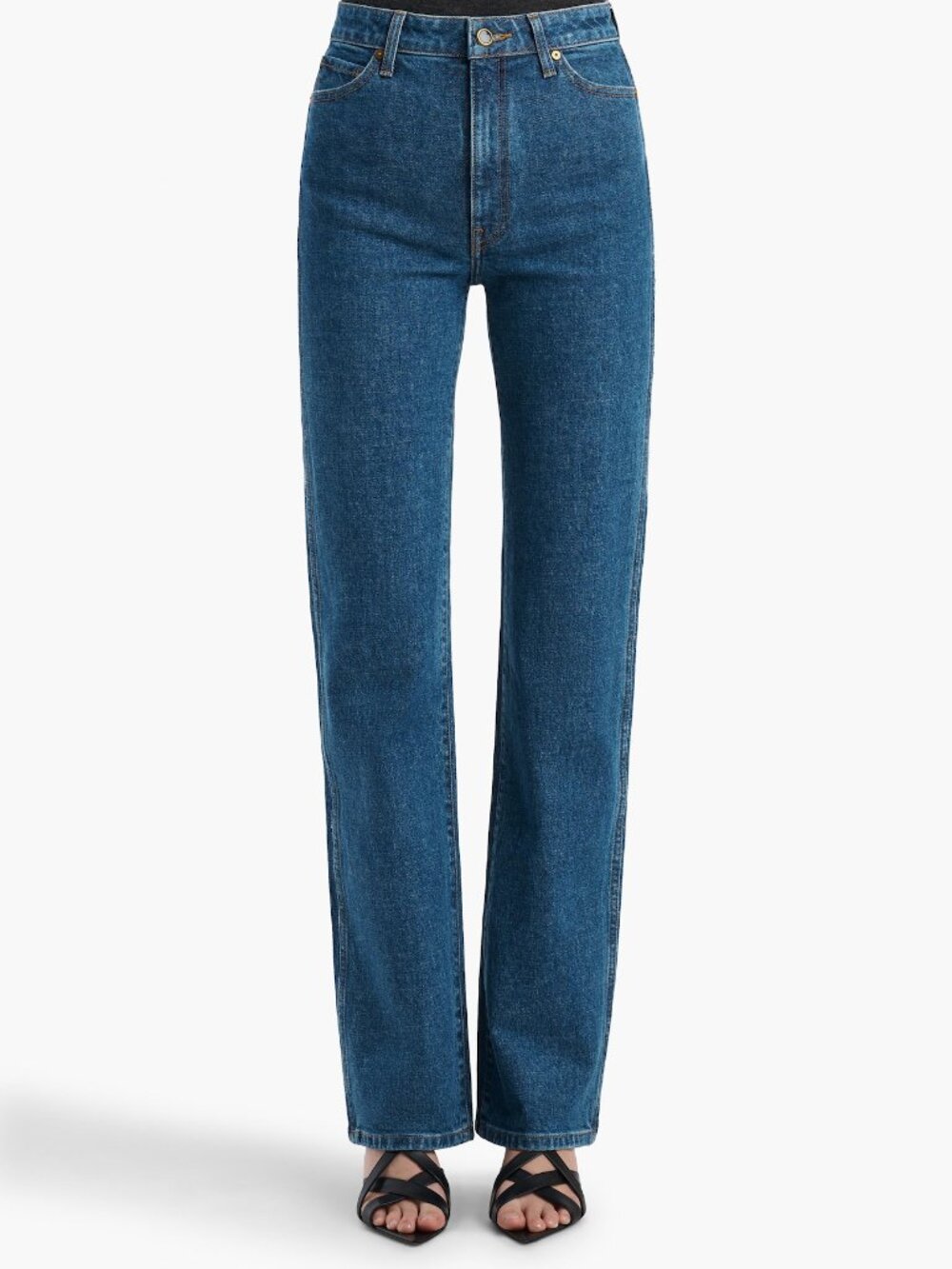 KHAITE Danielle Stretch Jean in Montgomery 26W